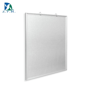 Tableau magnétique en acier galvanisé avec cadre en aluminium 30x60cm pour la décoration intérieure, les rappels et l'affichage de photos - Product Image 5