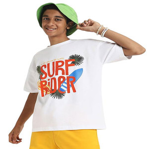 Camisetas de algodón de alta calidad con logotipo personalizado, venta al por mayor de camisetas informales de color sólido, camisetas unisex con estampado DTG de talla grande para hombre - Product Image 2