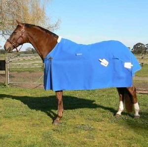 Couvertures d'hiver chaudes en laine polaire imperméable de qualité supérieure, très tendance, avec doublure en nylon pour chevaux de dressage - Product Image 1