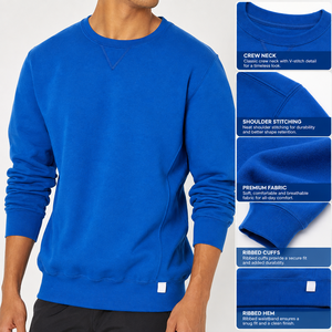 Sudaderas para Hombre al por Mayor, Hechas con Tela Transpirable y Diseño Flexible que Ofrece Comodidad Duradera y Libertad de Movimiento - Product Image 5