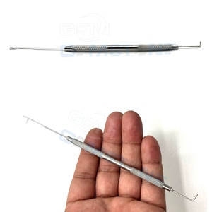 2 In 1 Hair Extension Pulling <b>Hook</b> & Crochet <b>Hook</b> <b>Tool</b> | Professional Micro Ring & Nano Bead Extension Installation <b>Tool</b> - Product Image 3