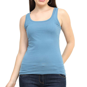 เสื้อกล้ามกีฬาฤดูร้อนคุณภาพสูงสำหรับผู้หญิง - ผ้าฝ้าย 100% เป็นมิตรกับสิ่งแวดล้อม สีและขนาดตามสั่ง แห้งเร็ว ระบายอากาศดี บริการ OEM ที่ดีที่สุด - Product Image 2