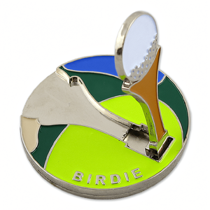 Marqueur de balle de <span class=keywords><strong>golf</strong></span> avec logo personnalisé et forme en émail doux ou en émail auditif ou en logo imprimé Marqueur de balle avec aimant au dos - Product Image 5