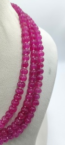 Wholesale Natural Agate Gemstone Beaded Multi Strand <b>Statement</b> <b>Necklace</b> Solid Pattern Party Women's Jewelry Making Supply - Product Image 2