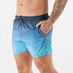 Shorts de bain professionnels OEM en gros à séchage rapide pour hommes, tendance, légers, pour l'été, avec logo personnalisé - Product Image 2