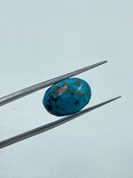 Turquoise bleue naturelle, taille ovale 10.20x14.20mm CTS-7.49 pour pendentif, pierre brute, approvisionnement en vrac d'Inde, exportateur