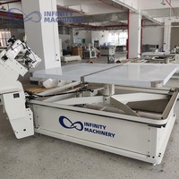 Machine à coudre Singer 300U à point de chaînette automatique haute vitesse pour la couture de bords de matelas et la fabrication de meubles, avec levage électrique
