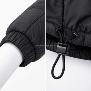 Men Winter Puffer <b>Jacket</b> Lightweight Quilted Zip Up <b>Jacket</b> Windproof Warm Padded Coat Outdoor Casual OEM Wholesale - Product Image 4