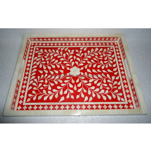 ถาดฝังกระดูกไม้ธรรมชาติทำด้วยมือจานเสิร์ฟคุณภาพสูงสำหรับบ้านร้านอาหารโรงแรมโดยตรง-คลาสสิก - Product Image 5