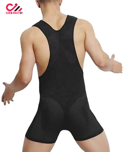 Custom Made Printed Wrestling <b>Singlets</b> with Spandex/Polyester Fabric High Quality Durable Material-Low Price <b>for</b> <b>Men</b> - Product Image 2