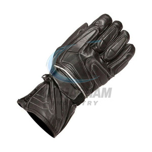 Comfortable Fit High Quality Stitching Breathable Leather Full <b>Finger</b> Motorbike Gloves Non-Slip Adjustable Wrist <b>Strap</b> for - Product Image 2