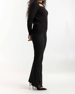 Suéter Cárdigan de Algodón de Diseño OEM para Mujer, Cálido, de Lana, con Botones al Frente, Hombros Caídos, Cierre con Botones - Product Image 2