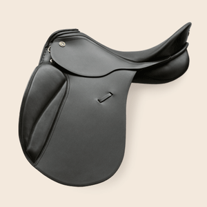 Selle d'équitation anglaise en cuir de buffle 100% avec arceau en fibre de verre, confortable pour les chevaux, logo personnalisé, design personnalisable - Product Image 3