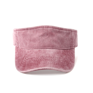 Casquette de sport d'été unie pour adultes en denim respirant avec visière pare-soleil pour la course à pied - Product Image 5