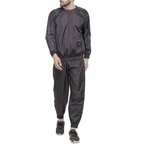 Combinaison de sauna intégrale à capuche personnalisée avec logo imprimé, haute qualité, pour hommes, pour la perte de poids et le sport - Product Image 6