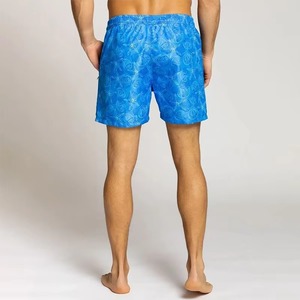 Short de bain pour homme 2026 à séchage rapide, avec doublure en maille respirante, vêtement décontracté d'été avec taille élastique ajustable - Product Image 4