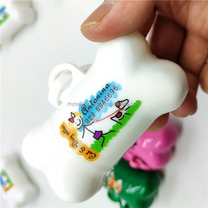 Dispensador de Bolsas para Excremento de Perro, de Plástico Simple, Personalizado con Diseño Impreso, Reutilizable y Ecológico - Product Image 3