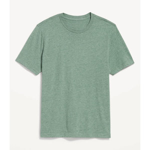 Camiseta Formal de Manga Corta para Hombre, 100% Algodón, Cuello Redondo, Corte Holgado, con Logotipo Bordado Personalizado en la Parte Delantera y Función Antipilling - Product Image 4