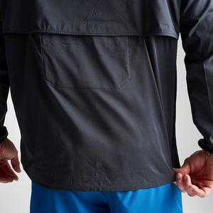 Men's <b>Hooded</b> <b>Soft</b> <b>Shell</b> <b>Jacket</b> Water Resistant Zipper Closure Regular Fit Polyester Outdoor Wear - Product Image 4