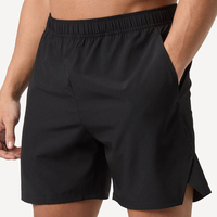 Shorts de tennis athlétiques personnalisés pour hommes 2026 – Tissu léger à séchage rapide, couleur unie, entraînement, écologique, service OEM