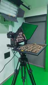 GTS <b>22</b> <b>inch</b> Large Studio Teleprompter Metal Frame Professional Broadcasting Equipment Full HD Display Wide viewing angle - Product Image 5