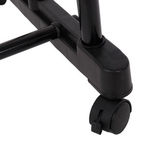 Appendiabiti YJ 03 Nero e Argento con Ripiano per Scarpe, Doppia Barra Verticale e Orizzontale Estensibile, Prodotto di Qualità Premium - Product Image 5