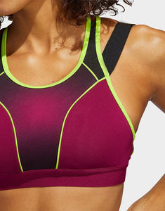 Conjunto de Sujetador Deportivo y Pantalones Cortos de Cintura Alta para Gimnasio, Ropa Deportiva de 2 Piezas para Mujer, Conjunto de Pantalones Cortos de Yoga - Product Image 1