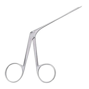 REHMAT NOOR INDUSTRIES Micro-pince crocodile 3,3 pouces en acier inoxydable, à mâchoires dentelées, pour ophtalmologie, ORL, chirurgie, oreille et laboratoire - Product Image 1