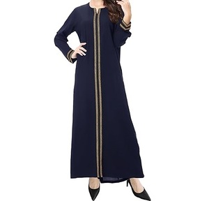 High Quality New Style Ladies Abaya Professional Manufacturer Islamic Clothing Quick Dry Breathable Muslim Long Sleeve Abayas - Product Image 6