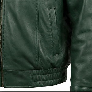 Blouson aviateur homme NAI-0455A, style motard, veste de protection pour la moto, couleur personnalisable. - Product Image 5