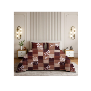 Drap de lit en coton imprimé style indien |   Ensemble de couvre-lit ethnique avec 2 taies d'oreiller pour la décoration de la chambre - Product Image 1