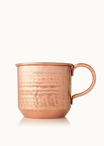 Tazas de cobre elegantes y duraderas para los amantes de los cócteles que buscan auténticos utensilios de bar con acabado rústico hecho a mano - Product Image 5