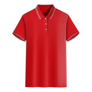 Camiseta de Algodón Piqué de Alta Calidad Personalizada para Hombre y Mujer, Estampado Sólido, Secado Rápido, Manga Corta, Uniforme de Oficina, Trabajo - Product Image 3