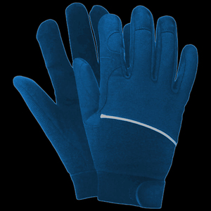 Black <b>Wool</b> <b>Thermal</b> Opera Length Four Seasons Gloves with Elastic Wrist for Sports and Daily Use - Product Image 3