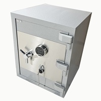 Coffre-fort ignifuge en acier massif de 10 mm avec serrure numérique SECURAM et protection incendie de 2 heures pour la maison, le bureau et les bijoux