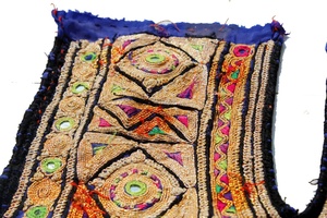 Livraison gratuite indien Vintage brodé à la main Banjara cou joug Banjara artisanat Patch - Product Image 4