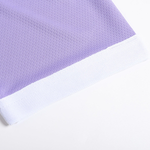 Camiseta Deportiva con Capucha de Manga Corta para Hombre, Transpirable, para Entrenamiento, Estilo Pullover, Atlética, Básica, Mezcla de Algodón - Product Image 5