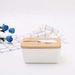 Moderna Mantequera de Acero Inoxidable con Tapa Segura para Almacenar Mantequilla Fresca y Decorar la Cocina con Estilo - Product Image 2