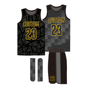 Custom Reversible Basketball Jersey Uniform with Team Name & Number Personalized Sports Vest-100% Cotton Breathable Unisex Adult - Product Image 1