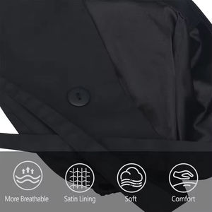 Custom Surgeon <b>Scrub</b> <b>Cap</b> Woven Cotton Polyester Adjustable Hospital Nurse Doctor Hat Reusable Medical Surgical Medical <b>Scrub</b> <b>Cap</b> - Product Image 5