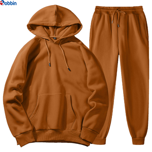 Conjunto de Sudadera con Capucha Oversize de Invierno con Logotipo Personalizado, Estampado 3D, de Algodón y Forro Polar, Unisex, Cintura Elástica, Grueso y Transpirable - Product Image 4