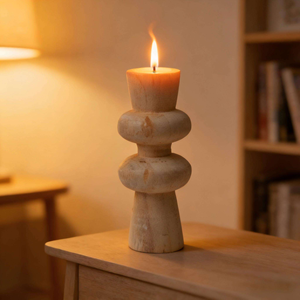 Wholesale Customized <b>Wooden</b> Candle Stick Holder Natural Paulownia <b>Wooden</b> Shape Candle Holders for <b>Sale</b> BY MULTI CRAFT - Product Image 1