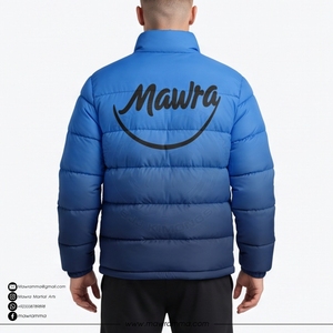 Mawra Custom Branding Puffer <b>Jacket</b> Men's Winter <b>Warm</b> Quilted Coat Streetwear Fashion Outdoor Casual Clothing Private Label - Product Image 2