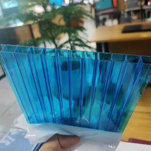 Láminas de Plástico Ecológicas Modernas para Invernaderos, Lámina Hueca de Policarbonato Resistente a la Intemperie para Techos y Cobertizos de Exterior - Product Image 5