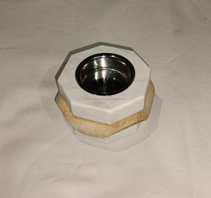 เตา bakhoor ขนาดเล็กทำจากเรซินและไม้สำหรับเป็นของขวัญงานแต่งงาน - Product Image 6