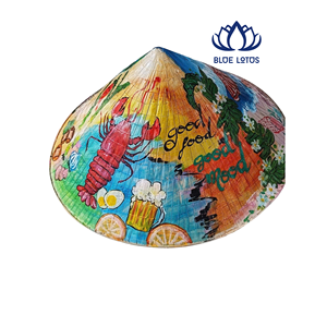 Meilleures ventes : Gourde vietnamienne sculptée naturelle et unique Non La |   Artisanat culturel écologique pour la décoration murale intérieure - Product Image 1