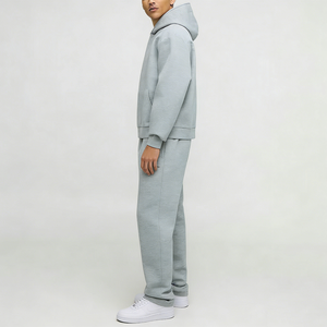 Sudadera con capucha deportiva personalizada para mujer, con hombros caídos, de forro polar grueso y pesado, de poliéster de secado rápido - Product Image 4