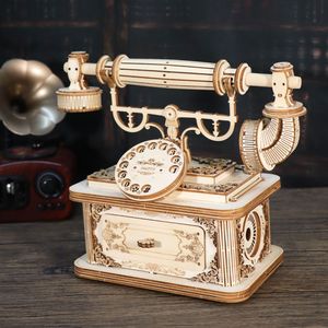 Kit Puzzle 3D in Legno a Tema Cartoni Animati per Adulti, Decorazione da Tavolo Fai-da-Te e Regalo per Natale e Compleanno - Product Image 4
