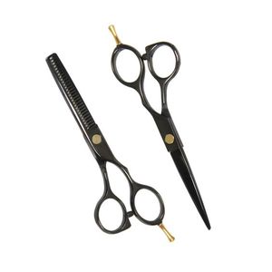 Ciseaux de coupe de cheveux professionnels et cisailles amincissantes outils de beauté de Salon de coiffure en acier inoxydable de haute qualité - Product Image 2