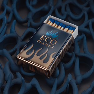 Boîtes d'allumettes en carton écologiques personnalisées avec impression, design moderne, résistantes à l'humidité et légères, Fosforos - Product Image 1